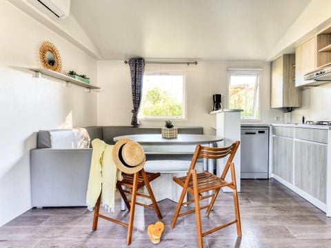 MOBILHOME 10 personnes - Family 5 Pièces 8/10 Personnes Climatisé + TV