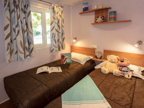 Mobilhome 6 personnes - Comfort | 2 Ch. | 4/6 Pers. | Petite Terrasse