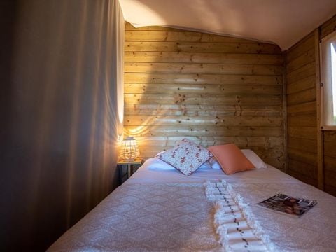 TENTE TOILE ET BOIS 5 personnes - Lodge Kamari CLASSIC Climatisé