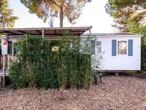 Mobilhome 10 personnes - Mobil home Family 4 chambres, DIM, Climatisation, TV, lave vaisselle