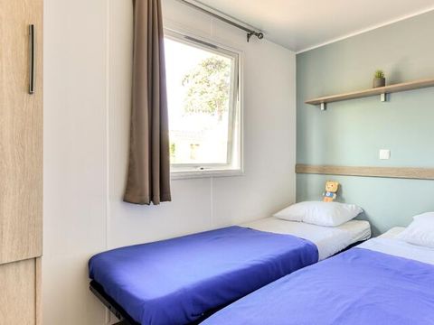 Mobilhome 10 personnes - Mobil home Family 4 chambres, MER, Climatisation, TV, lave vaisselle