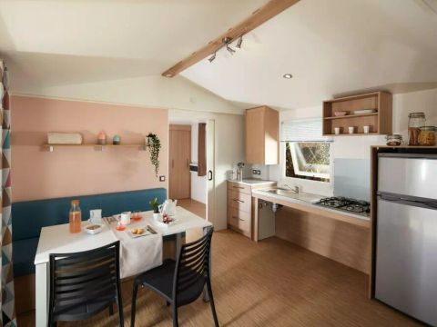 MOBILHOME 4 personnes - PMR 3 Pièces 4 Personnes Climatisé + TV