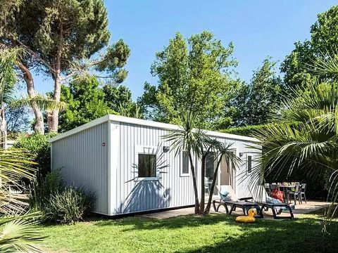MOBILHOME 6 personnes - Tour Opérateur Maeva sur Camping L'Hippocampe - Mobil Home Confort 4 Pièces 6 Personnes (4 adultes + 2 enfants) Climatisé