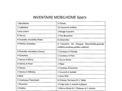 MOBILHOME 6 personnes - mobilhome haut