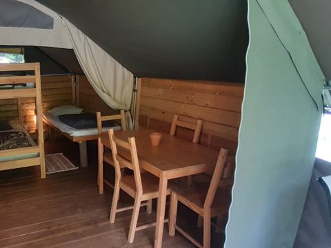 BUNGALOW TOILÉ 5 personnes - SAFARI LODGE KIBO sans sanitaires 40 m²