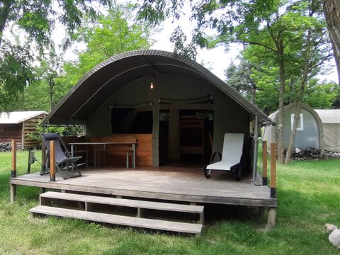 BUNGALOW TOILÉ 5 personnes - SAFARI LODGE KIBO sans sanitaires 40 m²