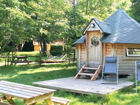 HÉBERGEMENT INSOLITE 3 personnes - KOTA finlandais & Spa privatif