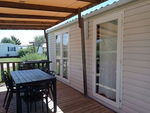 MOBILHOME 6 personnes - Premium Dune 6 personnes - 3chambres, climatisé, télévision