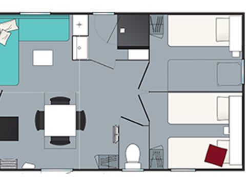 Mobilhome 6 personnes - - plus commercialisé