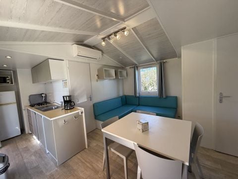 MOBILHOME 6 personnes - Premium Dune 6 personnes - 3chambres, climatisé, télévision