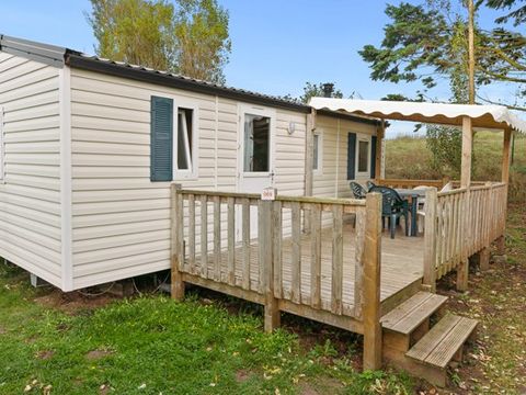 Mobilhome 6 personnes - Comfort | 3 Ch. | 6 Pers. | Terrasse surélevée par Homair