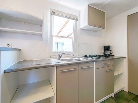 Mobilhome 4 personnes - Classic XL | 2 Ch. | 4 Pers. | Terrasse surélevée | Clim. par Homair