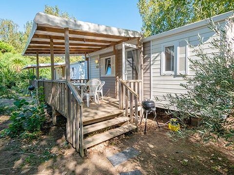 Mobilhome 4 personnes - Mobil-home | Classic XL | 2 Ch. | 4 Pers. | Terrasse surélevée | Clim. par Homair