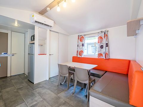 Mobilhome 4 personnes - Mobil-home | Classic XL | 2 Ch. | 4 Pers. | Terrasse surélevée | Clim. par Homair