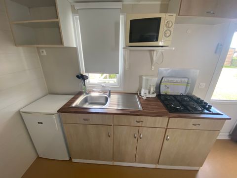 Mobilhome 4 personnes - Economique, 2ch avec climatisation