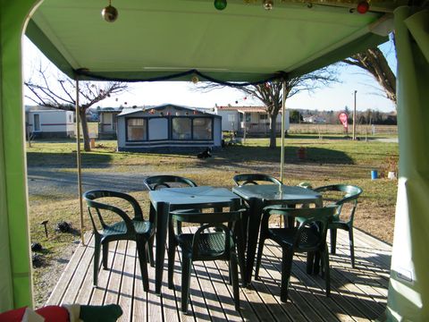 BUNGALOW TOILÉ 6 personnes - CYRUS sans sanitaires