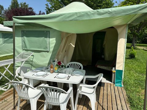 BUNGALOW TOILÉ 6 personnes - CYRUS sans sanitaires