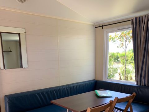 Mobilhome 4/6 personnes - 28m² - Terrasse bois couverte 12m²