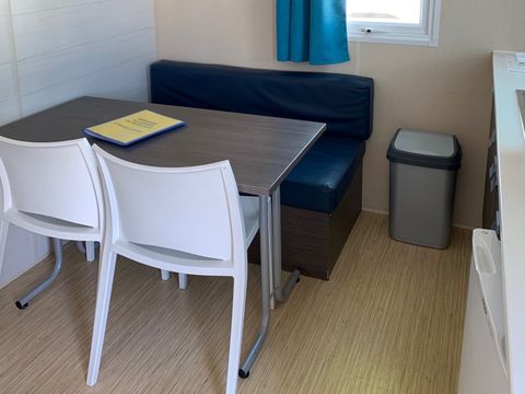 Mobilhome 2/4 personnes - 20m² - Terrasse bois couverte 8m².