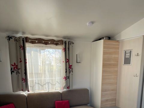 Mobilhome 6 personnes - 32m2 - 3 chambres - CLIMATISATION - Terrasse couverte 12m2