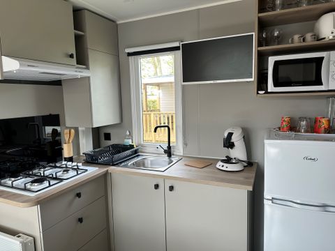 Mobilhome 5 personnes - LOGGIA 2- 25m² - Terrasse bois couverte 9m²
