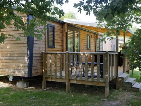 MOBILHOME 4 personnes - Cottage 2 FEUILLES 2 chambres