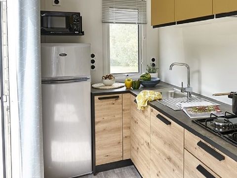 MOBILHOME 6 personnes - 6 places - 3 chambres (Clim, TV, LV)