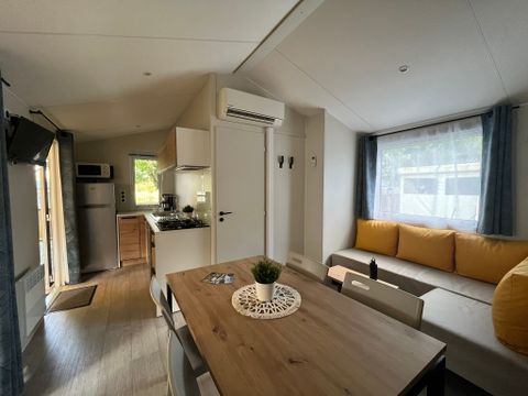 MOBILHOME 6 personnes - Cottage PREMIUM++ 3 chambres - VUE PLAN D'EAU 6 pers