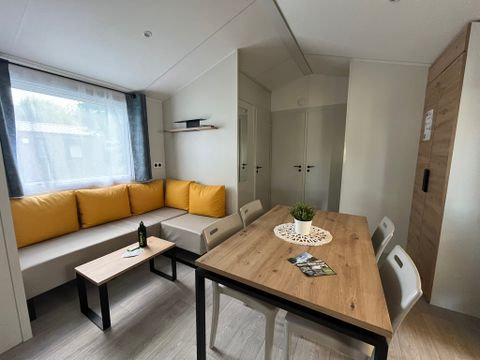 MOBILHOME 6 personnes - Cottage PREMIUM++ 3 chambres - VUE PLAN D'EAU 6 pers