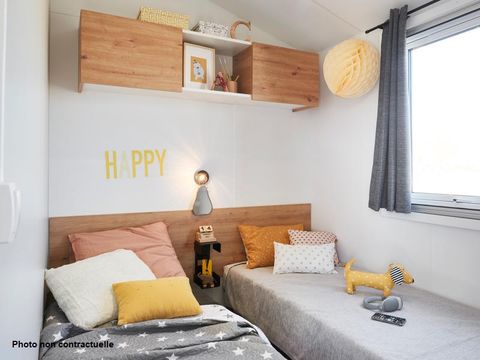 MOBILHOME 6 personnes - Cottage PREMIUM++ 3 chambres - VUE PLAN D'EAU 6 pers