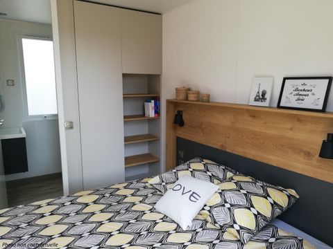MOBILHOME 4 personnes - Cottage Du Lac PREMIUM++ 2 chambres - VUE PLAN D'EAU 5 pers