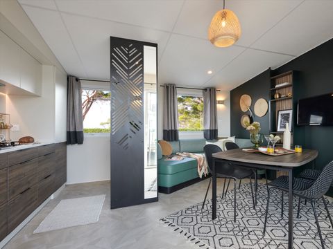 MOBILHOME 4 personnes - Cottage Nature PREMIUM++ 2 chambres avec SPA 4 pers