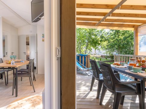 MOBILHOME 6 personnes - Privilège TV LV Clim - 3 chambres - 6 personnes