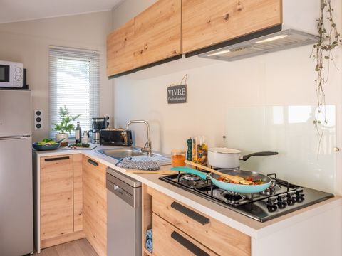 MOBILHOME 6 personnes - Privilège TV LV Clim - 3 chambres - 6 personnes