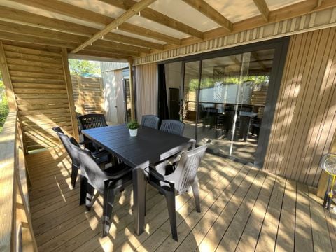 MOBILHOME 6 personnes - Cottage Nature EXCLUSIF 3 chambres avec SPA