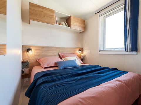 MOBILHOME 4 personnes - Cottage PREMIUM 2 chambres PECHEUR - Vue plan d'eau