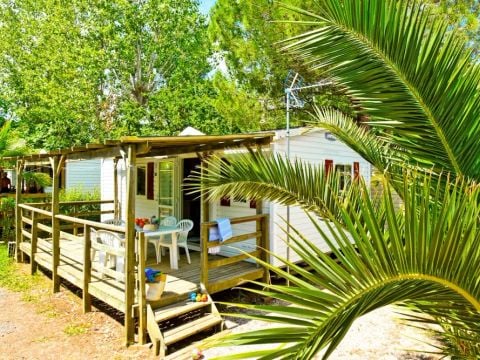 MOBILHOME 6 personnes - 3 Pièces 4/6 Personnes Climatisé + TV