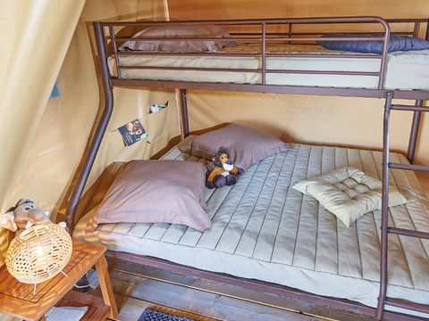 BUNGALOW TOILÉ 4 personnes - bungalow toilé marquise 19m² sans sanitaire (Hébergement de la saison 2022)