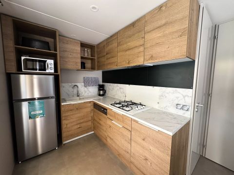 MOBILHOME 6 personnes - Privilège 3 Pièces 4/6 Personnes Climatisé + TV