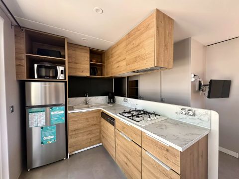 MOBILHOME 6 personnes - 4 Pièces 6 Personnes Climatisé + TV