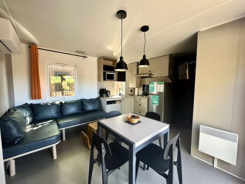 MOBILHOME 8 personnes - 5 Pièces 8 Personnes Climatisé + TV