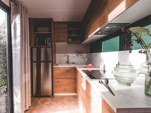 MOBILHOME 6 personnes - 32m² - 2 chambres - Clim + TV