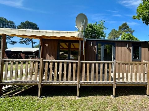 MOBILHOME 6 personnes - 32m² - 2 chambres - Clim + TV