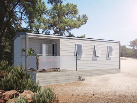 MOBILHOME 6 personnes - Privilège 27m² - 3 chambres - Clim + TV + Lave-vaisselle
