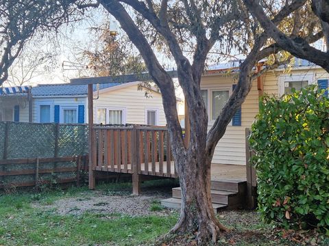 MOBILHOME 4 personnes - STANDARD PLUS 2 CH  - climatisé - 2 chambres