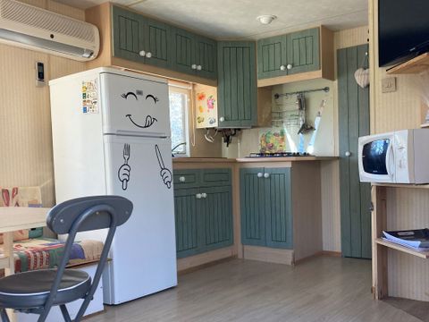 MOBILHOME 4 personnes - Cottage RETRO 3 Pièces 4 Personnes Climatisé + TV