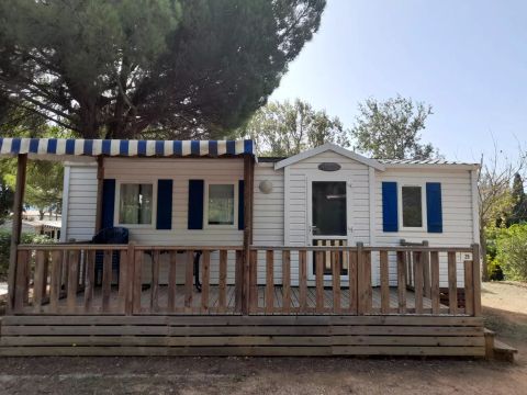 MOBILHOME 6 personnes - Mobil Home CONFORT 4 Pièces 6 Personnes Climatisé + TV