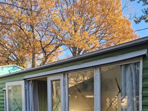 MOBILHOME 4 personnes - Cottage RETRO 3 Pièces 4 Personnes Climatisé + TV