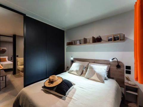 MOBILHOME 4 personnes - GRAND CONFORT PREMIUM 3 Pièces 4 Personnes Climatisé