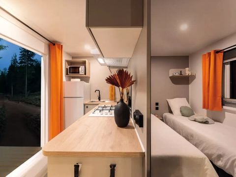 MOBILHOME 4 personnes - GRAND CONFORT PREMIUM 3 Pièces 4 Personnes Climatisé
